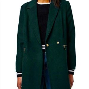 Topshop Meg Zip Coat